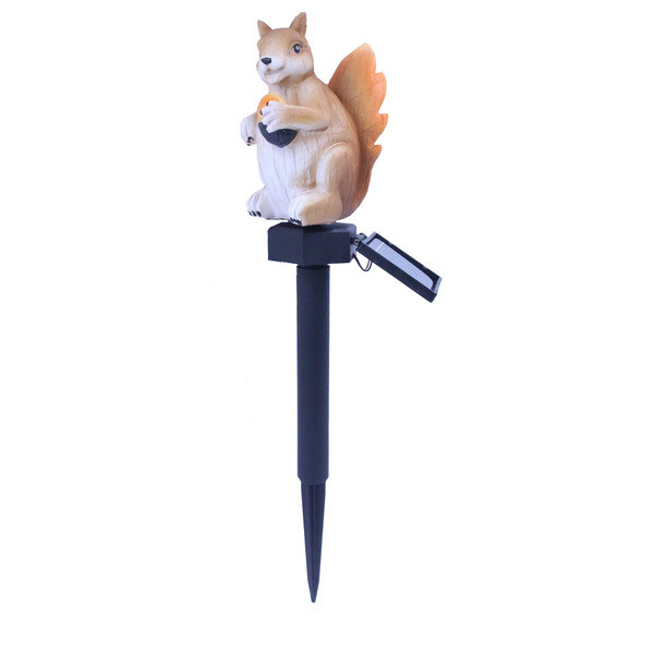 Διακοσμητική λάμπα LED κήπου σε σχήμα σκίουρου