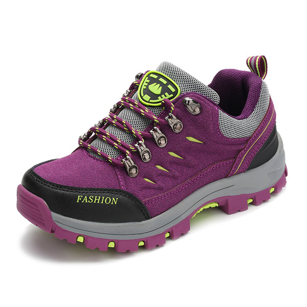 Paelte ja paksu kareda tallaga naiste matkasaapad