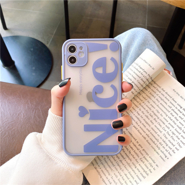 Iphone 11 ümbris kirjaga Nice