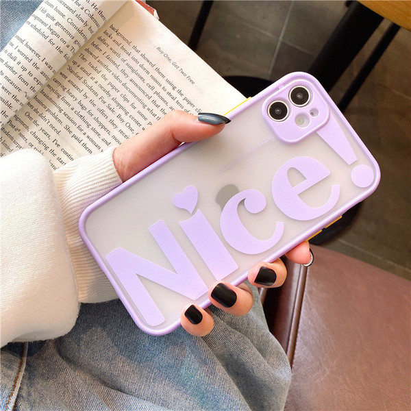 Iphone 11 ümbris kirjaga Nice