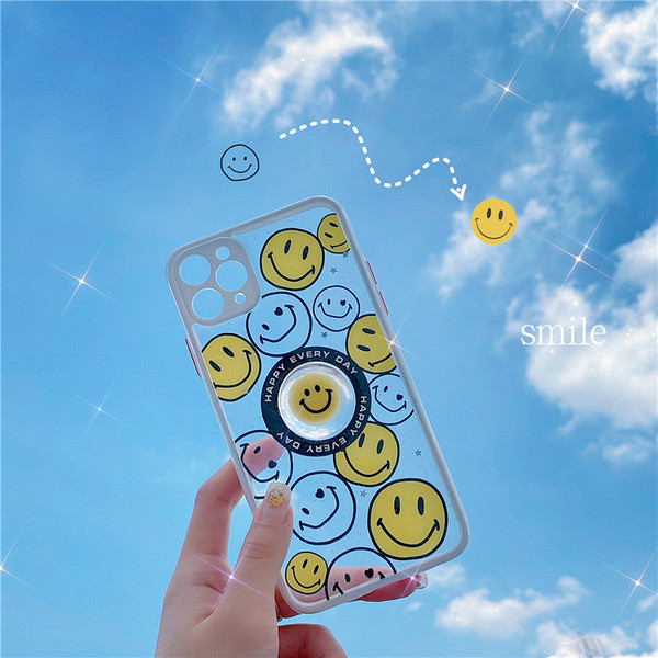 Silikona maciņš ar emocijzīmēm priekš Iphone 11 Pro Max