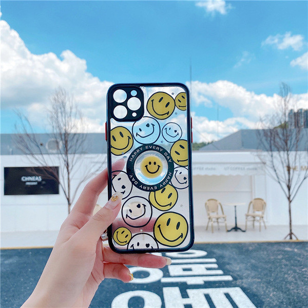 Silikona maciņš ar emocijzīmēm priekš Iphone 11 Pro Max