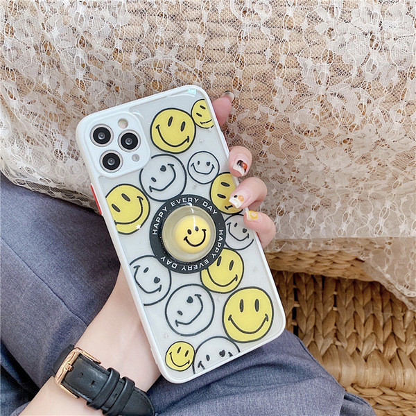 Silikona maciņš ar emocijzīmēm priekš Iphone 11 Pro Max