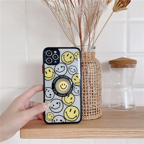 Silikona maciņš ar emocijzīmēm priekš Iphone 11 Pro Max
