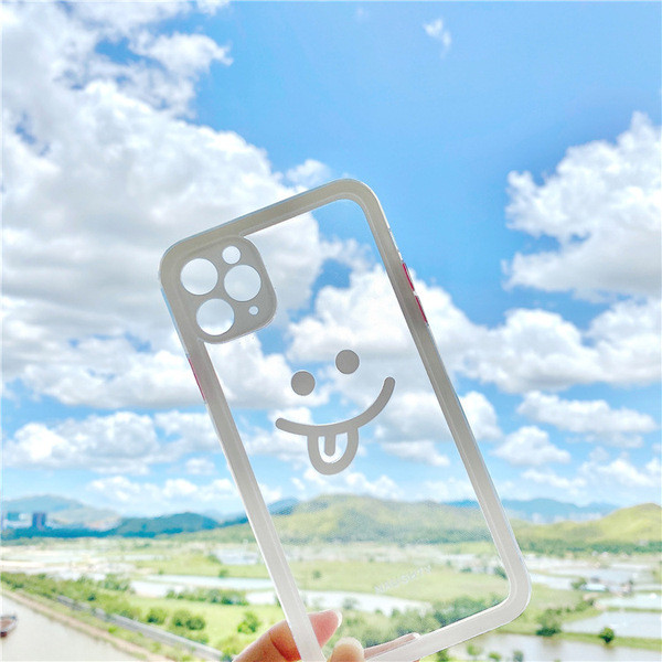 Iphone 11 Pro Max futrālis ar smaidošu seju