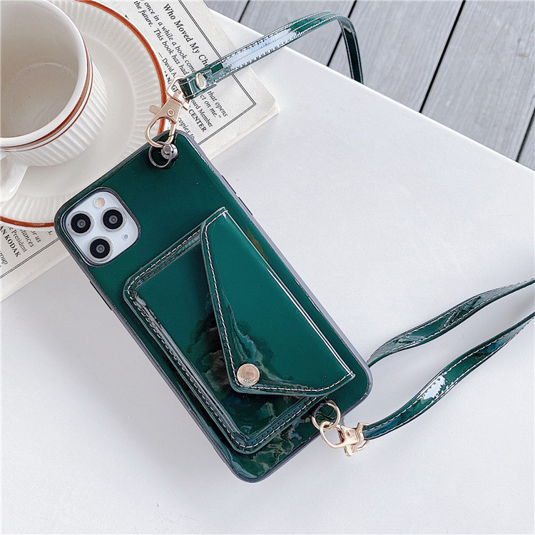 Στερεά έγχρωμη θήκη με μακριά λαβή για το Iphone 11 Pro Max