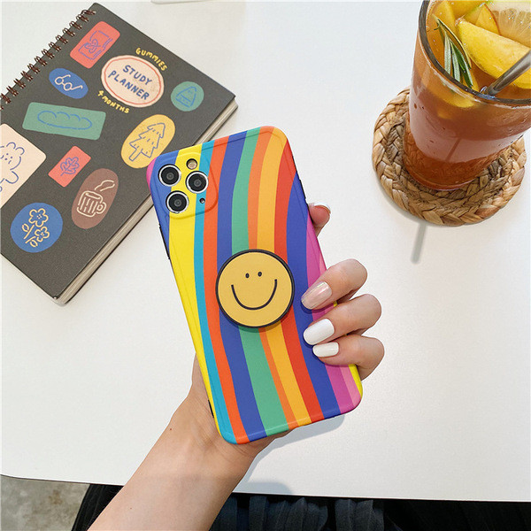 Višebojna maska za Iphone 11 Pro Max sa magnetnim držačem