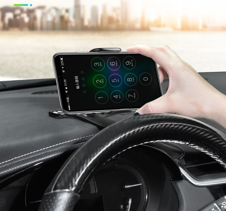 Daugiafunkcis automobilinis stovas, tinkantis telefonui ir navigacijai – du modeliai