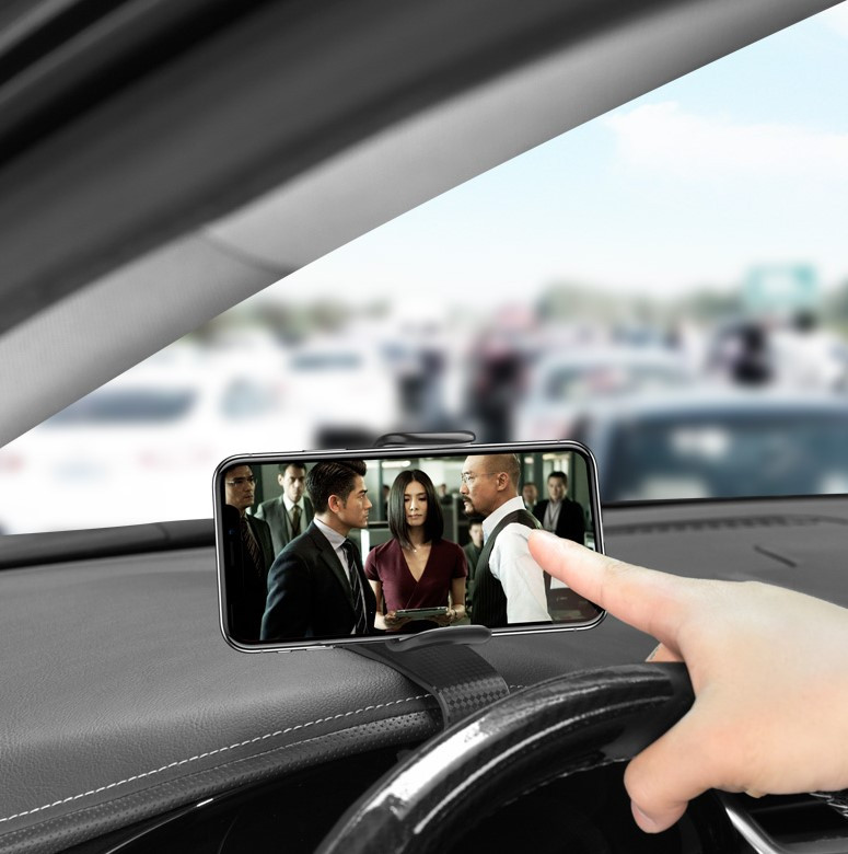 Daugiafunkcis automobilinis stovas, tinkantis telefonui ir navigacijai – du modeliai