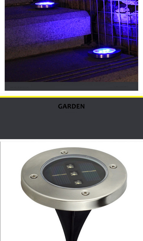 Dekoratīva ūdensizturīga LED dārza lampa