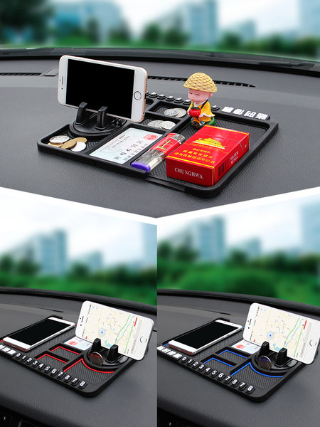 Multifunktsionaalne libisemisvastane silikoonist alus telefoni, võtmete ja muude tarvikute jaoks