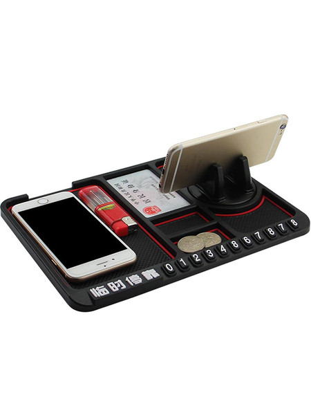 Multifunktsionaalne libisemisvastane silikoonist alus telefoni, võtmete ja muude tarvikute jaoks