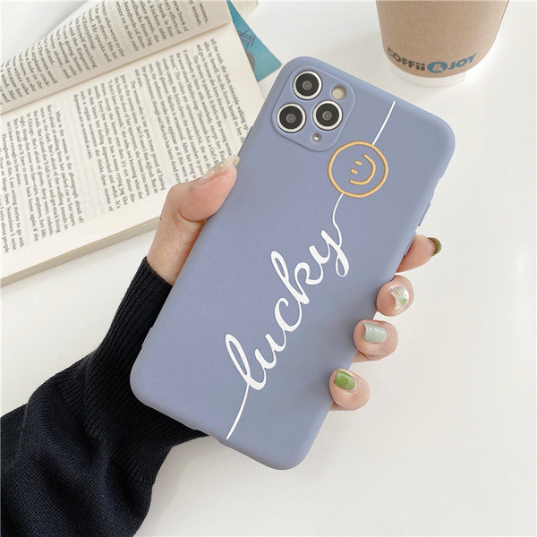 Silikonska maska za Iphone 11 Pro Max sa natpisom - dva modela