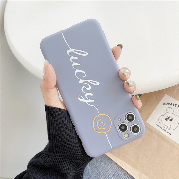 Silikonska maska za Iphone 11 Pro Max sa natpisom - dva modela