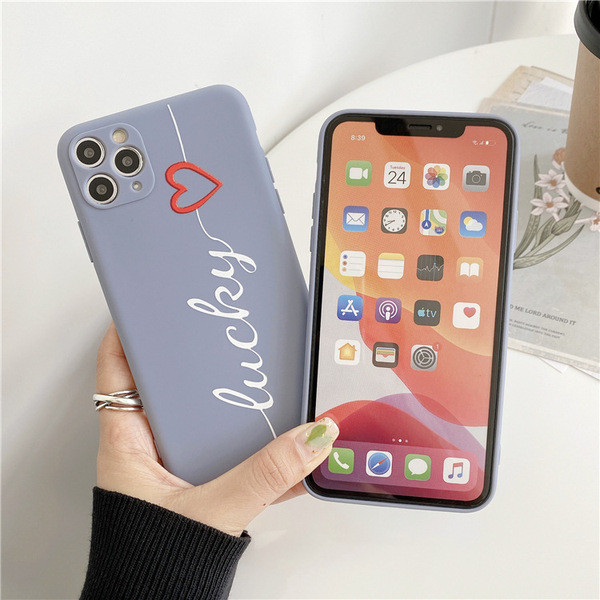 Silikonska maska za Iphone 11 Pro Max sa natpisom - dva modela