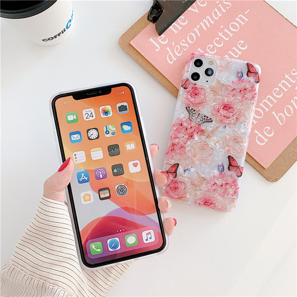 Särava efektiga silikoonümbris Iphone 11 Pro Maxile - kaks mudelit