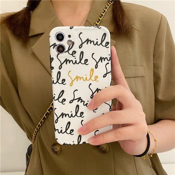 Калъф за Iphone 11 с надпис Smile