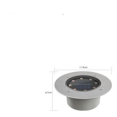 Veekindel päikeselamp aeda