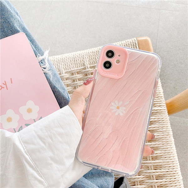 Läikivate osakeste ja karikakraga silikoonümbris Iphone 11 jaoks