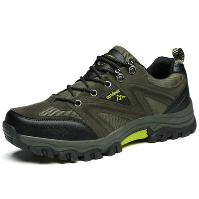 Rudenim un ziemai piemēroti pārgājienu zābaki ar šņorēm un biezām zolēm