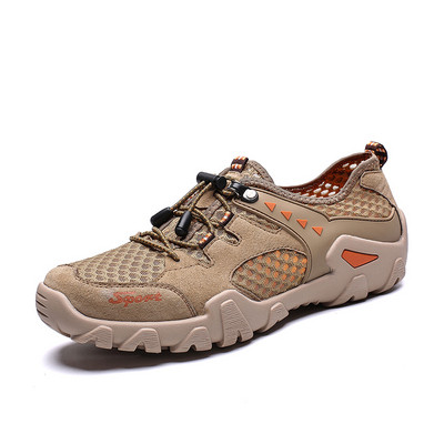 JAUNS vīriešu pārgājienu zābaku modelis ar šņorēm un uzrakstu