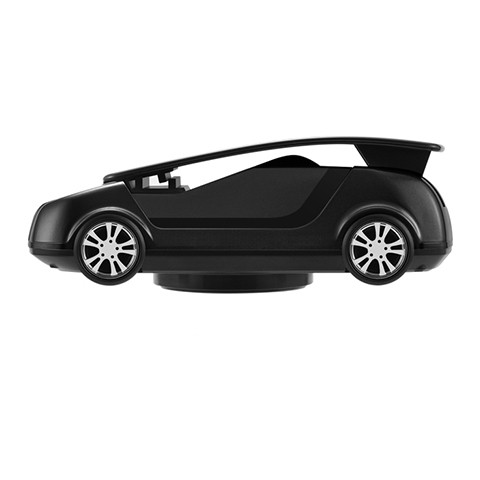 Naujo modelio stovas, automobilio formos, tinkantis telefonui