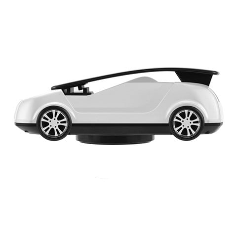 Naujo modelio stovas, automobilio formos, tinkantis telefonui