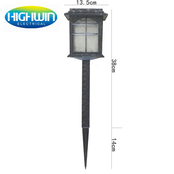 Lauko vandeniui atsparus sodo šviestuvas - retro stiliaus