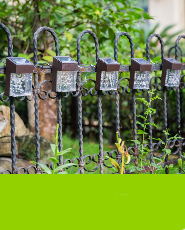 Lauko saulės lempa sodui ir balkonui