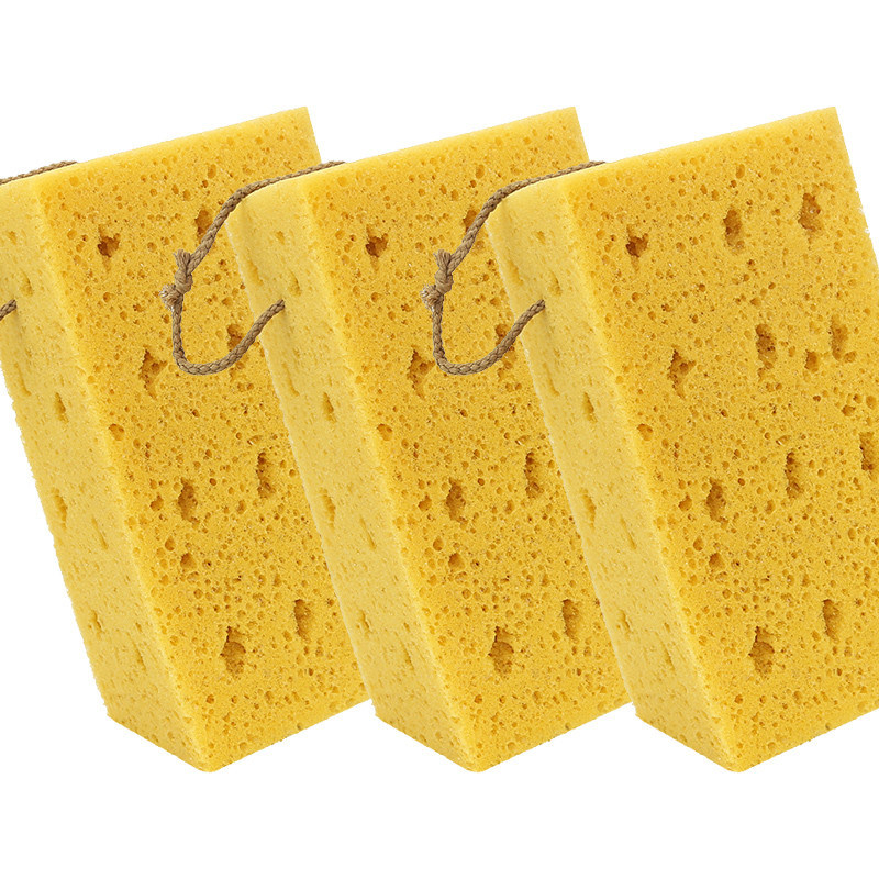 Multifunctional sponge for cleaning the car - a set of 3 pieces