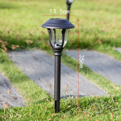 Saules LED dārza lampa izgatavota no nerūsējošā tērauda