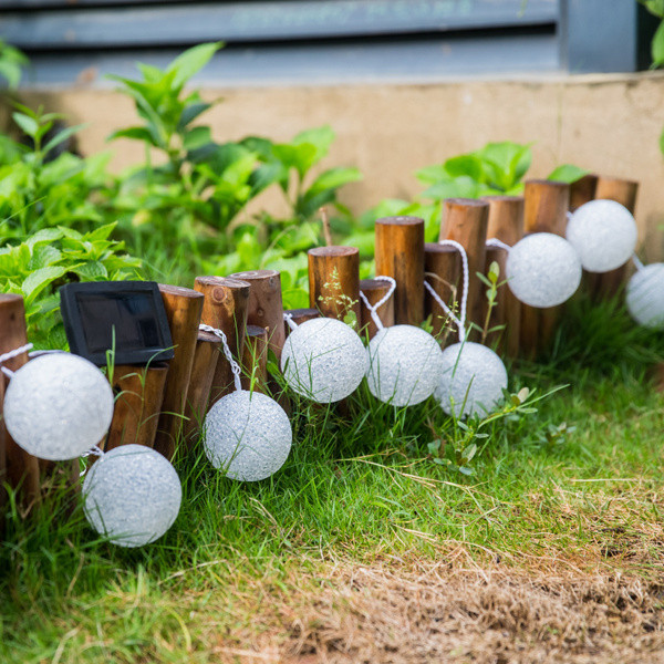 LED ūdensnecaurlaidīgas dārza lampas