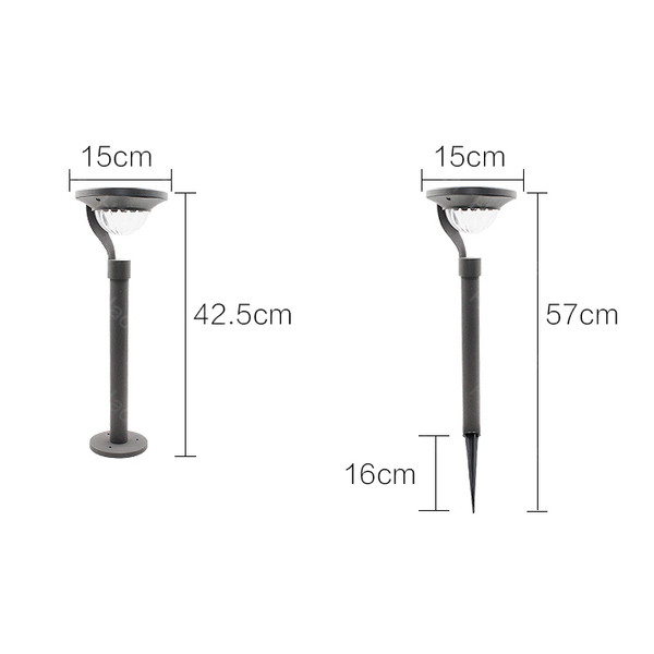 Päikesepaneeliga välisvalgusti aeda