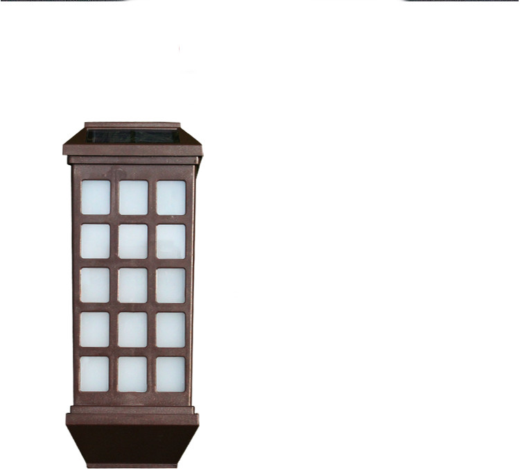 Dekoratyvinis sieninis šviestuvas sodui