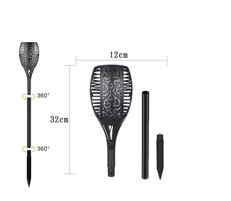 Αδιάβροχη ηλιακή λάμπα - για τον κήπο