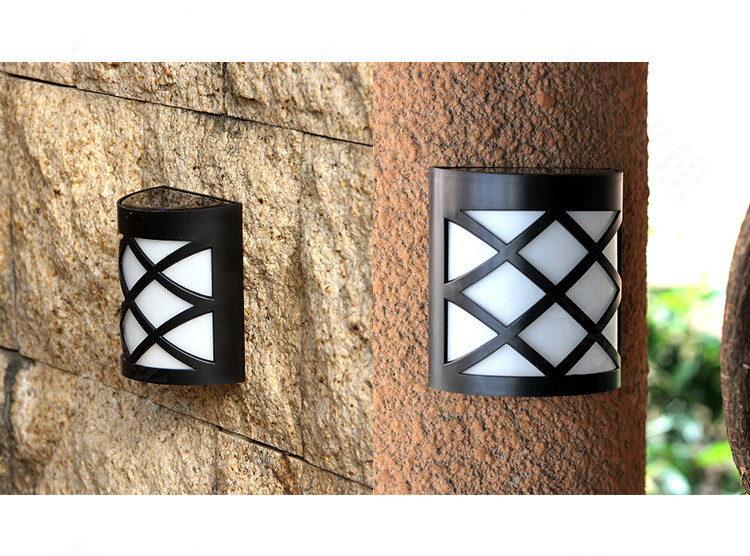 Ηλιακή λάμπα τοίχου-κήπου