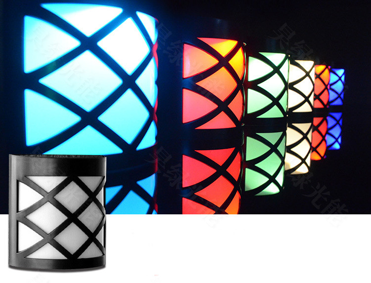 Ηλιακή λάμπα τοίχου-κήπου