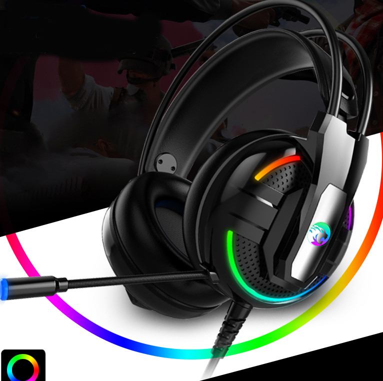 Youbai A18 žaidimų ausinės su mikrofonu