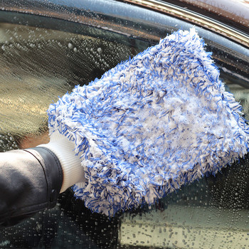 Четка тип ръкавица за почистване на автомобил
