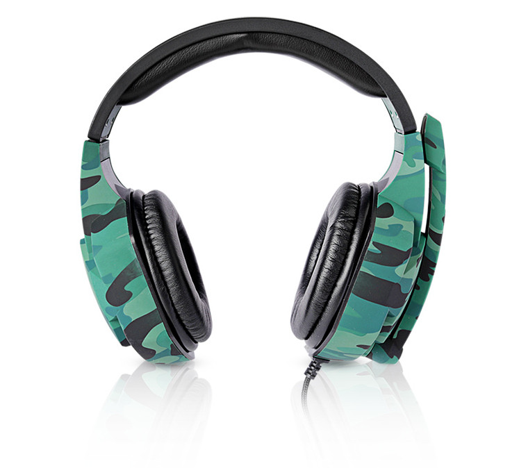 TUCCI žaidimų garso nepraleidžiančios ausinės su mikrofonu