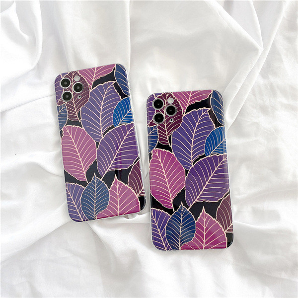 Husa pentru Iphone 11 Pro Max cu frunze colorate