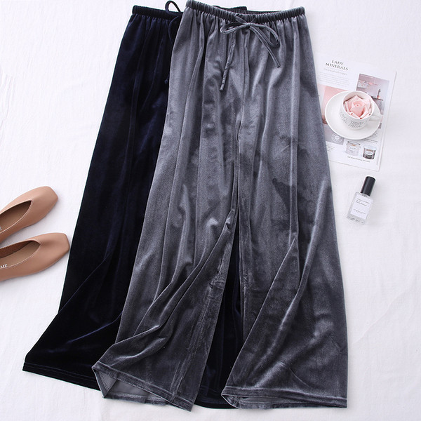 Jauns sieviešu samta bikšu modelis