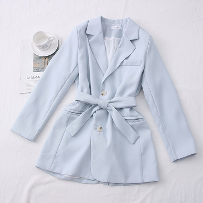 Új modell hosszú női kabát övvel