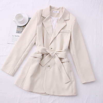 Új modell hosszú női kabát övvel