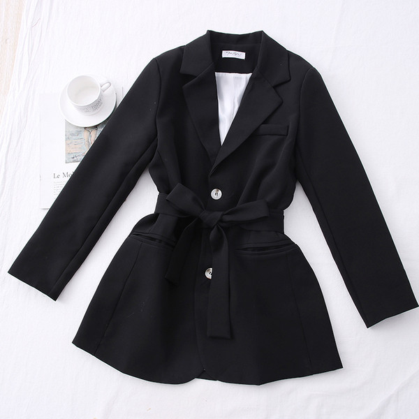 Új modell hosszú női kabát övvel