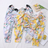 Bluza scurta dama model nou cu model floral