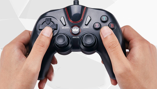 USB laadimiskaabliga PC PS3 jaoks sobiv mängupult