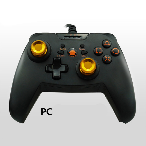 Spēļu pults ar USB kabeli piemērots personālajam datoram