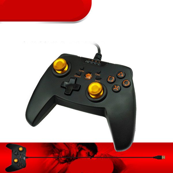 Spēļu pults ar USB kabeli piemērots personālajam datoram