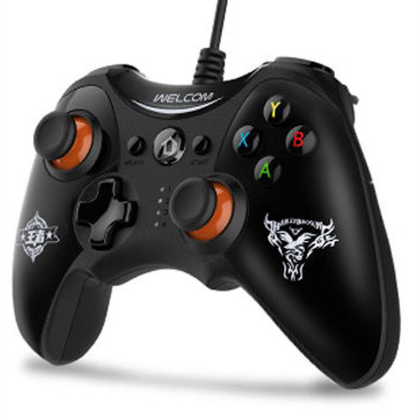 Juhtmeta Bluetooth-mängupult USB-ga, mis sobib Androidile ja arvutile